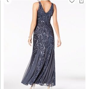 NightWay Sequin Plus Maxi Dress